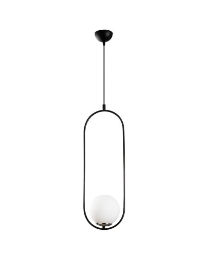 Suspension Mudoni noir/blanc - 20x15x146 cm